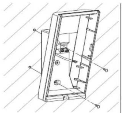 OPTEX HX-40AM - 2-3 MOUNTING WITHOUT BRACKET - 3
