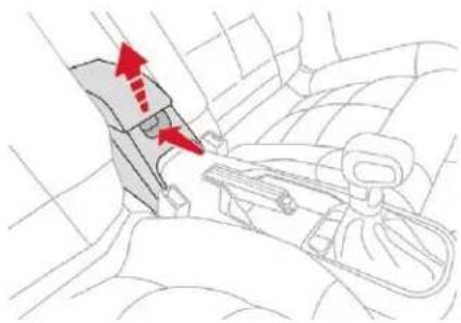 CITROEN C4 Cactus (2017) - Front armrest - 1