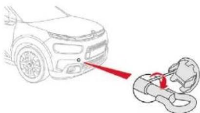 CITROEN C4 Cactus (2017) - Towing your vehicle - 1