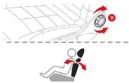 Diagram illustrating vehicle dynamics with labeled components and directional arrows, including a person in a suit.
