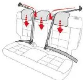 CITROEN C4 Cactus (2017) - Folding the backrest - 1