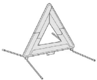 CITROEN C4 Cactus (2017) - Warning triangle (storage) - 1