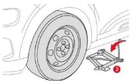 CITROEN C4 Cactus (2017) - After changing a wheel - 2