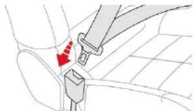 CITROEN C4 Cactus (2017) - Front seat belts - 2