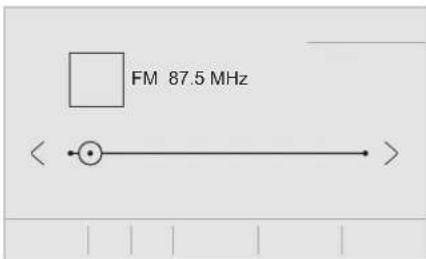 FM 87.5 MHz < •-→>