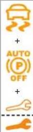 CITROEN C4 Aircross (2018) - Where a warning lamp remains lit - 23