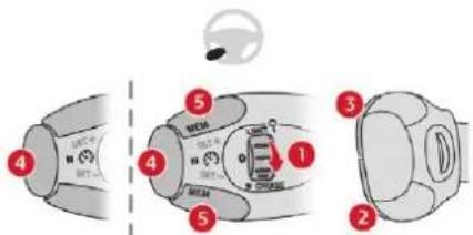Diagram showing three views of a device with numbered components and labeled parts in Chinese