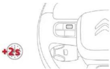 CITROEN C3 Aircross (2017) - Reset trip - 2
