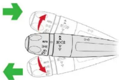 CITROEN C3 Aircross (2017) - Direction indicators (flashing) - 1