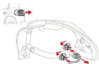 CITROEN C3 Aircross (2017) - Changing bulbs - 2