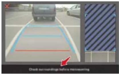Check surroundings before reversing