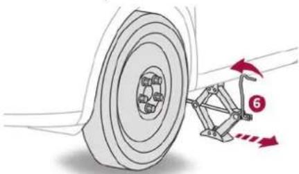 CITROEN DS7 Crossback (2017) - Fitting a wheel - 3