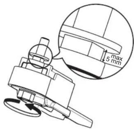 max 5 mm