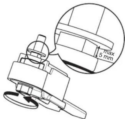 max 5 mm