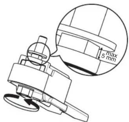 max 5 mm