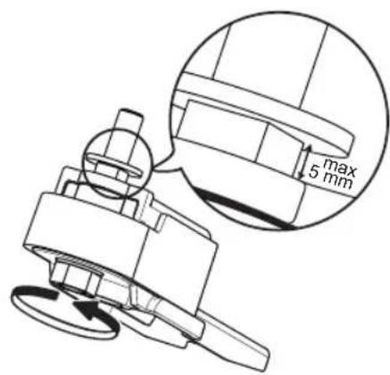 max 5 mm