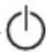 To activate/deactivate the box, press the button as illustrated in the figure. When the box has been activated, the symbol lights up.