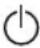 To activate/deactivate the box, press the button as illustrated in the figure. When the box has been activated, the symbol lights up.