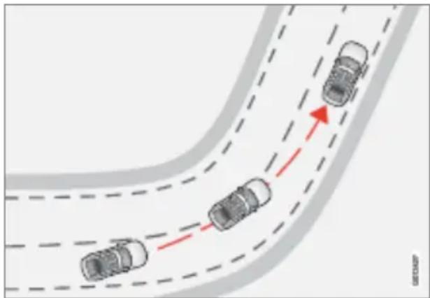 Polestar 2 - Lane assistance - 4