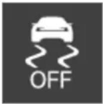 Polestar 2 - Symbols and messages for electronic stability control - 1