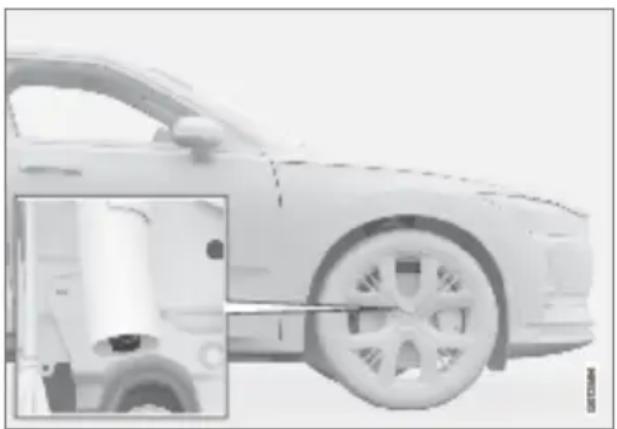 Polestar 2 - Positioning adjusting knobs - 1