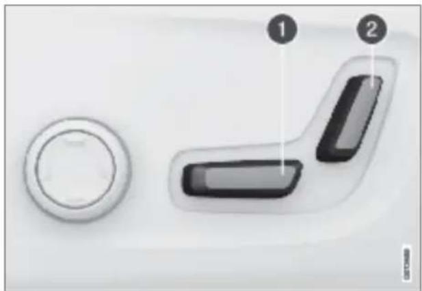 Polestar 2 - Adjust passenger seat - 1