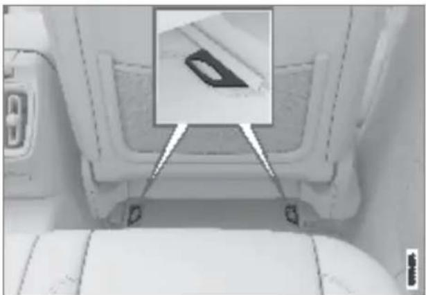 Polestar 2 - i-Size/ISOFIX mounting points for child seats - 1