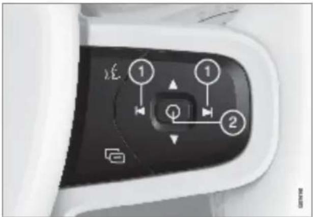 Polestar 2 - Messages in the driver display - 2