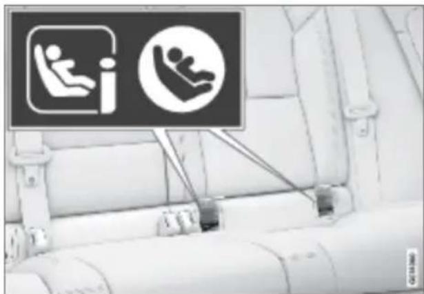 Polestar 2 - Child seat positioning - 1
