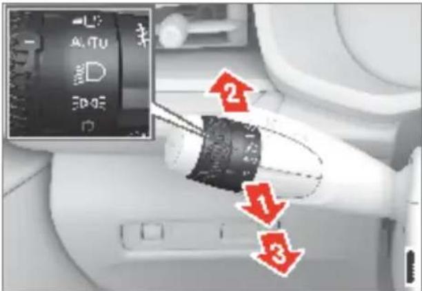 Polestar 2 - Using main beam - 1