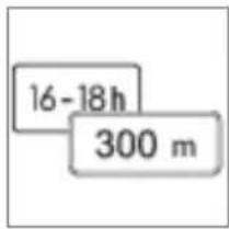 Polestar 2 - Examples of additional signs. - 1