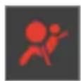 Polestar 2 - Warning symbol in driver display - 1
