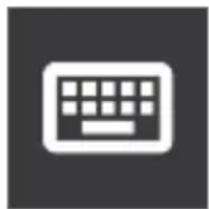Polestar 2 - Enter the characters, letters and words manually in the centre display - 2
