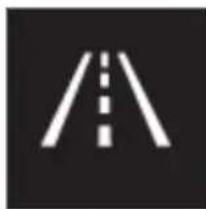 Polestar 2 - Display mode for lane assistance - 1