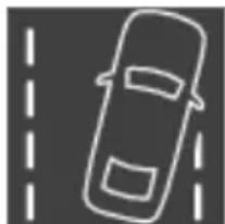 Polestar 2 - Symbols and messages for lane assistance - 3