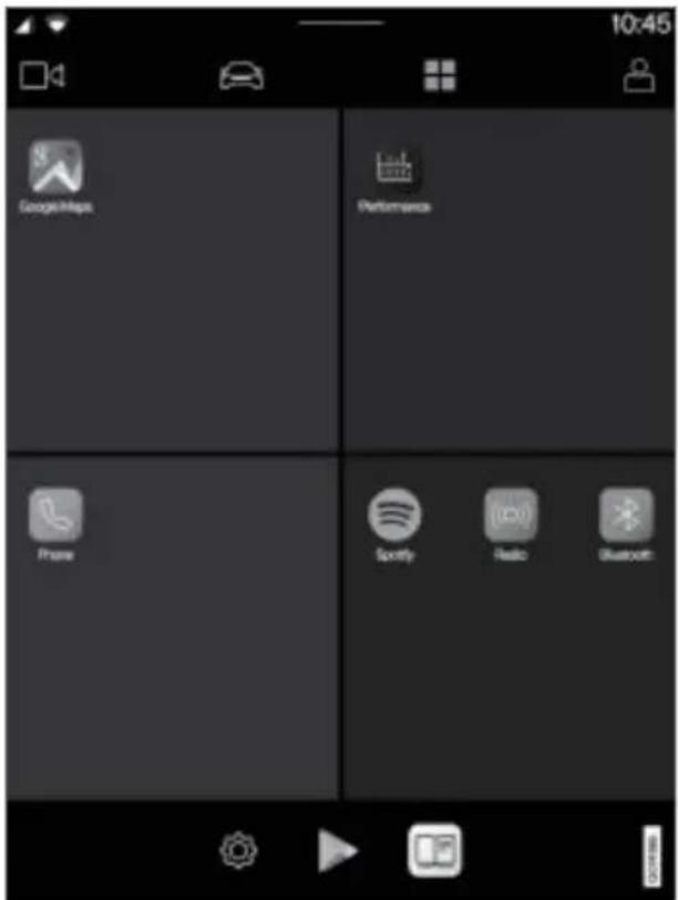 Polestar 2 - Overview of centre display - 4