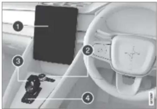 Polestar 2 - Centre and tunnel console - 1