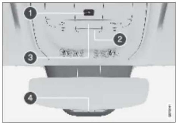 Polestar 2 - Roof console - 1