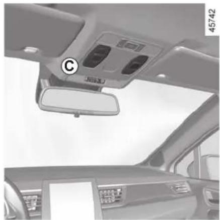 RENAULT Captur (2020) - Map reading light B - 2