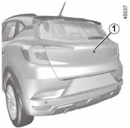 RENAULT Captur (2020) - REVERSING CAMERA (1/2) - 1