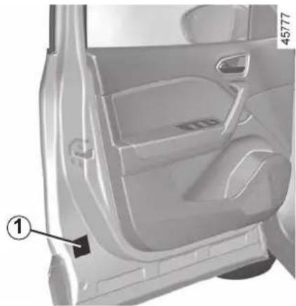 RENAULT Captur (2020) - TYRE PRESSURE LOSS WARNING (1/6) - 2