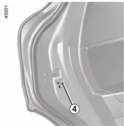 RENAULT Captur (2020) - Door/tailgate open buzzer - 1