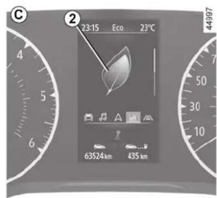 C 23:15 Eco 23°C 63524 km 435 km 44997