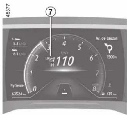 45377 ⑦ 5.3 L/1000 6.1 L/1000 110 km/h 110 My Sense 63524 km Av. de Lauzun 1500km 8 435 km