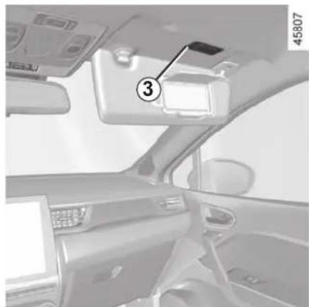RENAULT Captur (2020) - Glovebox light - 1