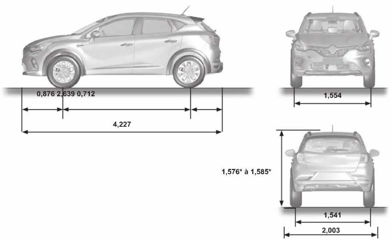 RENAULT Captur (2020) - Vehicle identification plate A - 6