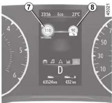 23:56 Eco 23°C 110 90 14120km 63524 km 432 km 45021 7 8 D