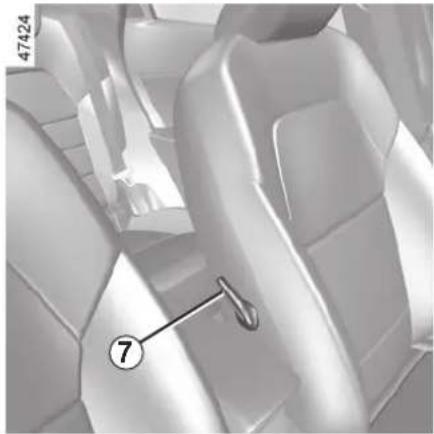 RENAULT Captur (2020) - To adjust the seat's lumbar position - 1