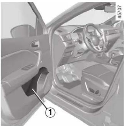 RENAULT Captur (2020) - PASSENGER COMPARTMENT STORAGE, FITTINGS (1/4) - 1