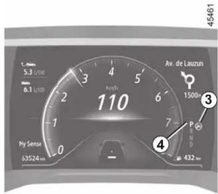 5.3 L/100 6.1 L/100 110 Avn/B 4 5' 6' 7' 8' 9' 100m Av. de Lauzun My Sense 63524 km 432 ③ ④ P N D